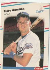 Tracy Woodson #U-98 Baseball Cards 1988 Fleer Update Prices