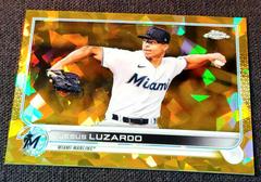 Jesus Luzardo [Gold] Baseball Cards 2022 Topps Chrome Sapphire Prices