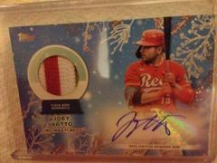 Joey Votto [Silver] #WHAR-JV Baseball Cards 2023 Topps Holiday Autograph Relics Prices