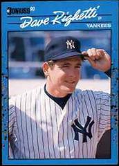 Dave Righetti Baseball Cards 1990 Donruss Best AL Prices