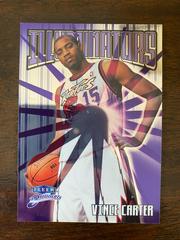 Vince Carter #4 Basketball Cards 1998 Fleer Brilliants Illuminator Prices