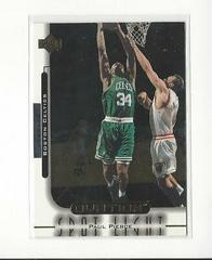 Paul Pierce Basketball Cards 1999 Upper Deck Ovation Spotlight Prices