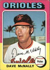 Dave McNally Baseball Cards 1975 Topps Prices