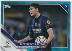 Alessandro Bastoni [Aqua] #48 Soccer Cards 2021 Topps UEFA Champions League Prices