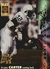 KI-JANA CARTER #3 Football Cards 1995 Collector's Edge Rookies Prices