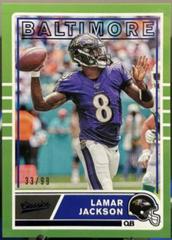 Lamar Jackson [Blue] #C-30 Football Cards 2019 Panini Chronicles Classics Prices