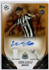 Lewis Miley [Orange Foilboard] #A-LW Soccer Cards 2023 Topps UEFA Club Autograph Prices