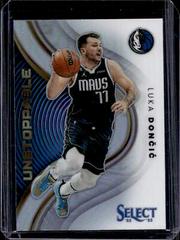 Luka Doncic [Silver] #11 Basketball Cards 2022 Panini Select Unstoppable Prices