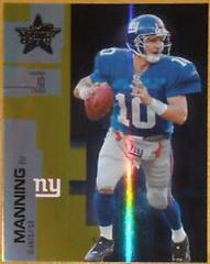 Eli Manning [Gold] #4 Football Cards 2007 Leaf Rookies & Stars Prices