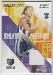 Kennedy Chandler #RS-KC Basketball Cards 2022 Panini Hoops Rise N Shine Memorabilia Prices
