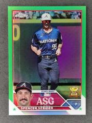 Spencer Strider [Green] #ASGC-45 Baseball Cards 2023 Topps Chrome Update All Star Game Prices