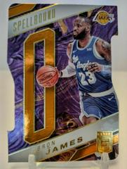 Lebron James [Orange Die-Cut] Basketball Cards 2021 Panini Donruss Elite Spellbound Prices