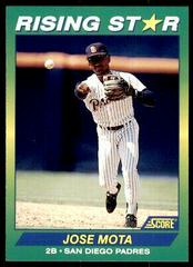 Jose Mota Baseball Cards 1992 Score Rising Stars Prices