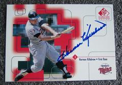 Harmon Killebrew Baseball Cards 1999 SP Signature Autographs Prices