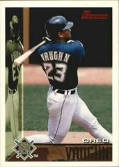 Greg Vaughn #410 Baseball Cards 1995 Bowman Prices