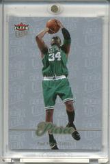 Paul Pierce Platinum Medallion Basketball Cards 2007 Ultra Prices