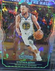 Stephen Curry [Cracked Ice] #5 Basketball Cards 2022 Panini Contenders Ticket to the Hall Prices