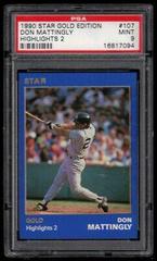 Don Mattingly [Highlights 2] #107 Baseball Cards 1990 Star Gold Edition Prices