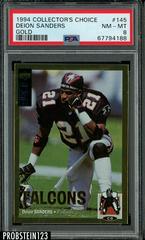 Deion Sanders [Gold] #145 Football Cards 1994 Collector's Choice Prices