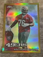 Anthony Davis [Refractor] Football Cards 2010 Topps Chrome Prices