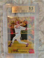 Mark McGwire [Gold Refractor] #70 Baseball Cards 1999 Finest Prices