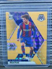 Riqui Puig [Orange Fluorescent Mosaic] Soccer Cards 2020 Panini Mosaic La Liga Prices