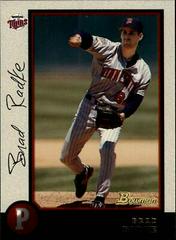 Brad Radke #13 Baseball Cards 1998 Bowman Prices