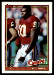 Neil Smith #134 Football Cards 1991 Topps Prices