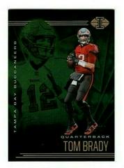 Tom Brady [Green] Football Cards 2020 Panini Illusions Prices