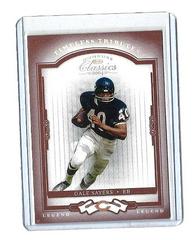 Gale Sayers [Timeless Tributes Red] #115 Football Cards 2004 Panini Donruss Classics Prices