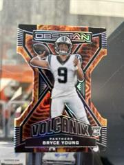 Bryce Young #8 Football Cards 2023 Panini Obsidian Volcanix Prices