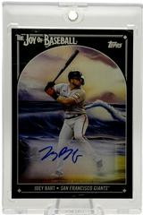 Joey Bart [Autograph Midnight Black] #23 Baseball Cards 2023 Topps X Bob Ross The Joy Of Prices