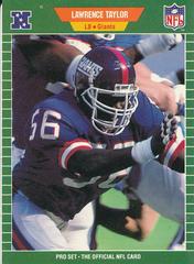 Lawrence Taylor #292 Football Cards 1989 Pro Set Prices