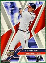 Chipper Jones #7 Baseball Cards 2008 Upper Deck X Prices