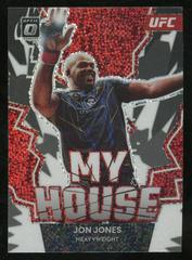 Jon Jones [White Sparkle] #17 Ufc Cards 2023 Panini Donruss Optic UFC My House Prices