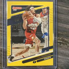Aaron Gordon [Yellow Flood] #20 Basketball Cards 2021 Panini Donruss Prices
