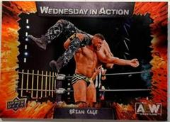 Brian Cage #WIA-7 Wrestling Cards 2021 Upper Deck AEW Wednesday in Action Prices