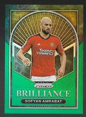 Sofyan Amrabat [Green] #3 Soccer Cards 2023 Panini Prizm Premier League Brilliance Prices