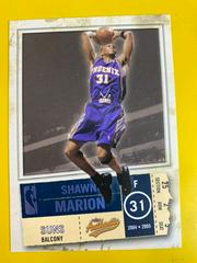Shawn Marion Basketball Cards 2004 Fleer Authentix Prices