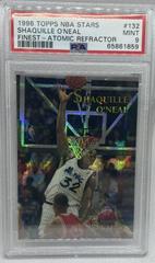 Shaquille O'Neal [Finest Atomic Refractor] #132 Basketball Cards 1996 Topps Stars Prices