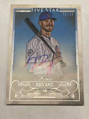 Kris Bryant [Rainbow] #FSA-KB Baseball Cards 2016 Topps Five Star Autographs Prices
