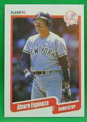 Alvaro Espinoza #441 Baseball Cards 1990 Fleer Prices