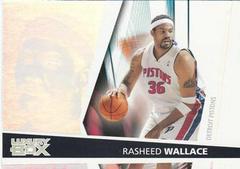 Rasheed Wallace Basketball Cards 2005 Topps Luxury Box Prices