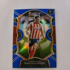 Marcos Llorente [Blue] Soccer Cards 2020 Panini Chronicles Select La Liga Prices