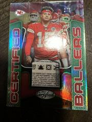 Patrick Mahomes II [Green] #100 Football Cards 2023 Panini Certified Prices