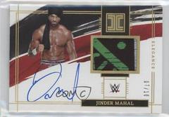 Jinder Mahal [Holo Gold] Wrestling Cards 2022 Panini Impeccable WWE Elegance Memorabilia Autographs Prices