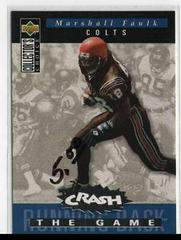 Marshall Faulk [Green] Football Cards 1994 Collector's Choice Crash the Game Prices