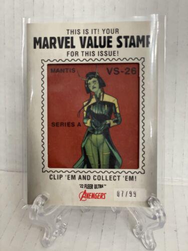 Mantis #VS-26 Marvel 2022 Ultra Avengers Value Stamp Relics