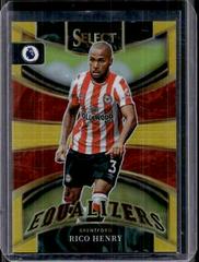 Rico Henry [Gold] #24 Soccer Cards 2022 Panini Select Premier League Equalizers Prices