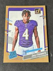 Zay Flowers [Studio Series] #9 Football Cards 2023 Panini Donruss Rated Rookies Portrait Prices